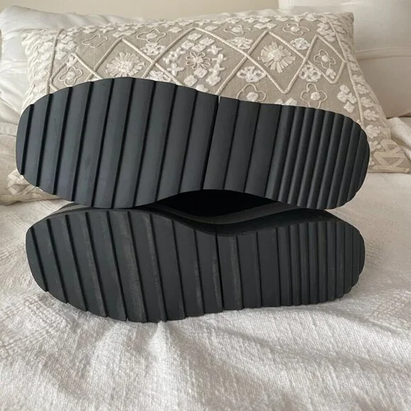 SOLD NEW Naked Feet Burnout Black Boots, Size 8.5 - Picture 10 of 12